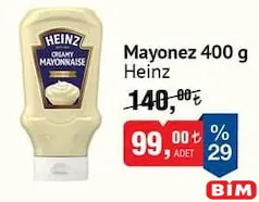 HEİNZ MAYONEZ 400 G